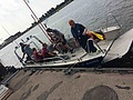 Unterstützung beim ADAC-Bootsrennen. Foto THW