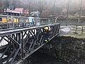 Brückenreparatur im Harz. Foto THW