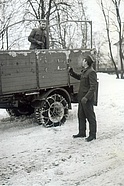 1966 Februar Einsatz Schneekatastrophe. Foto THW